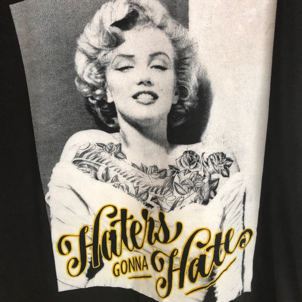 Marilyn Monroe Haters Gonna Hate Tee - Picture 5 of 8